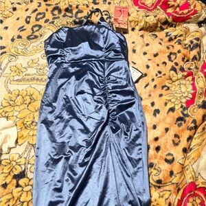 Emerald Sundae Shimmering Blue Dress